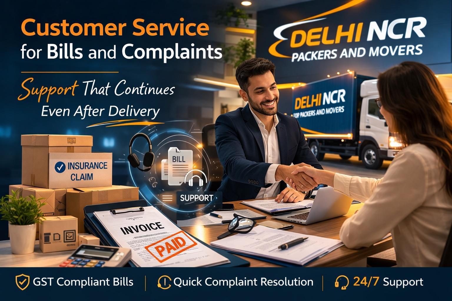 Customer Service for Bills and Complaints